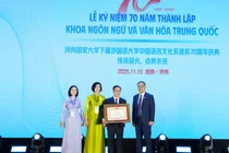 2 Khoa ngôn ngữ và văn hóa của ULIS kỷ niệm 70 năm thành lập, phát triển