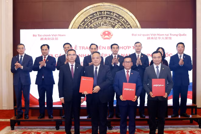 Vietjet cùng AVIC Cabin Systems hợp tác trong lĩnh vực nội thất, công nghiệp phụ trợ tàu bay