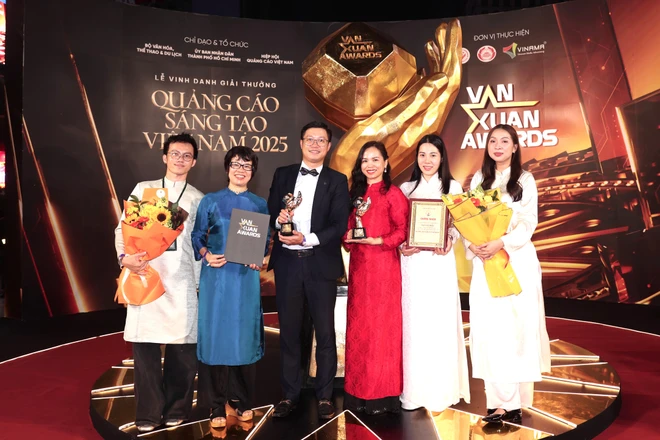Vietnam Airlines được vinh danh tại Lễ trao giải Quảng cáo sáng tạo - Vạn Xuân Awards 2025