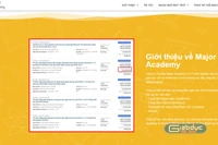 Major Academy trúng thầu dạy tiếng Anh liên kết ở nhiều trường công, có gói trị giá hơn 5,8 tỷ đồng