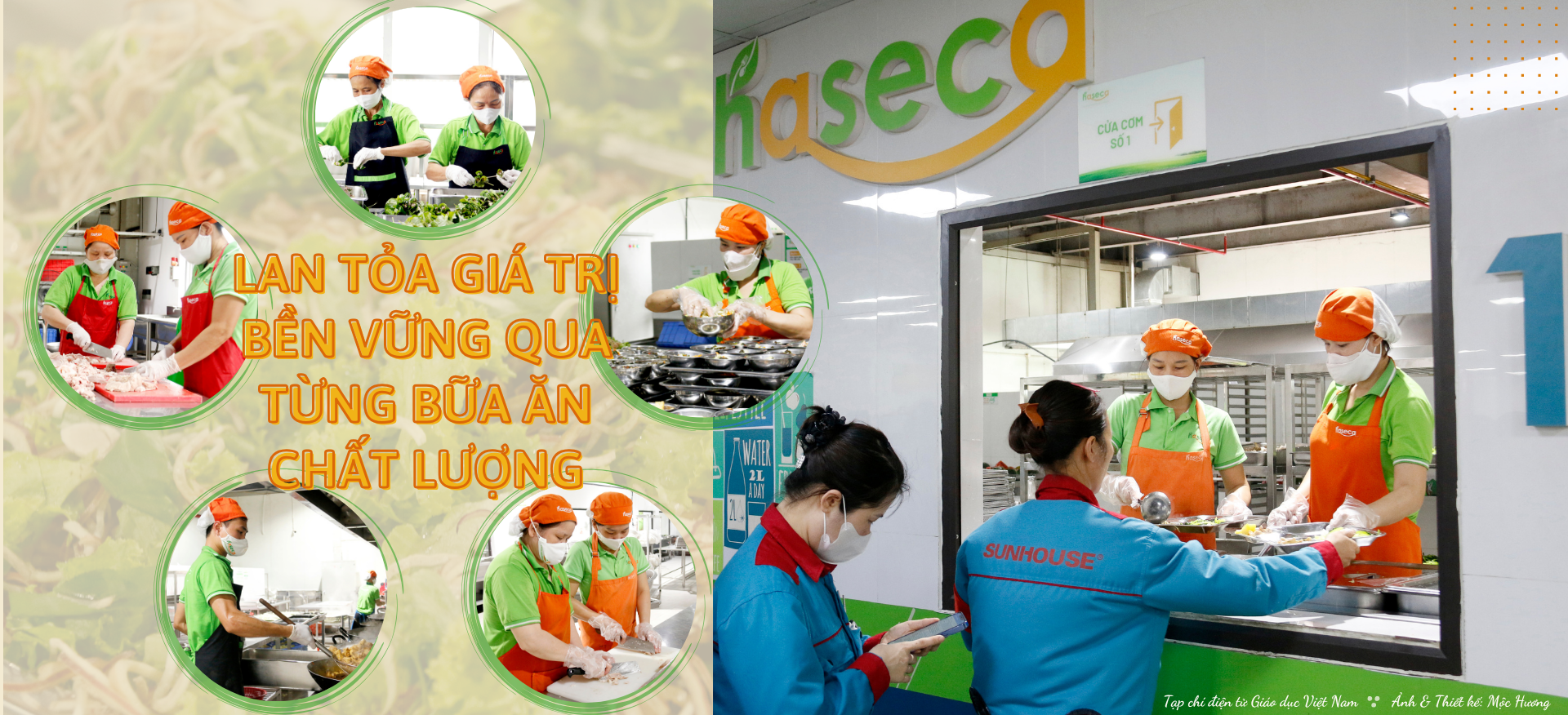 Haseca: Lan tỏa giá trị bền vững qua từng bữa ăn chất lượng