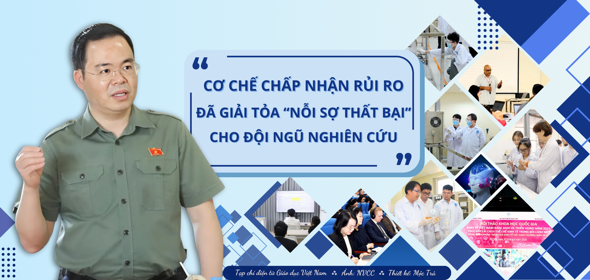 ĐBQH Trần Văn Khải: Cơ chế chấp nhận rủi ro đã giải tỏa “nỗi sợ thất bại” ở NKH