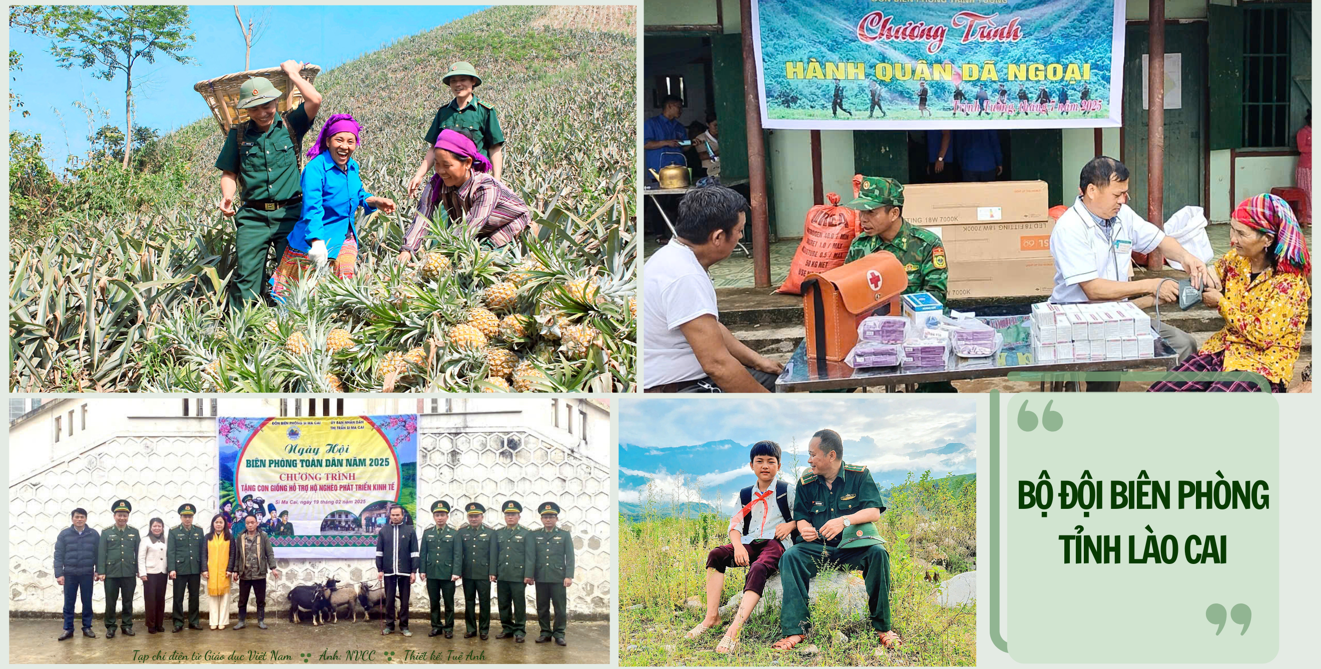 Bộ đội Biên phòng Lào Cai "3 bám, 4 cùng" chung tay xóa đói giảm nghèo ở khu vực biên giới