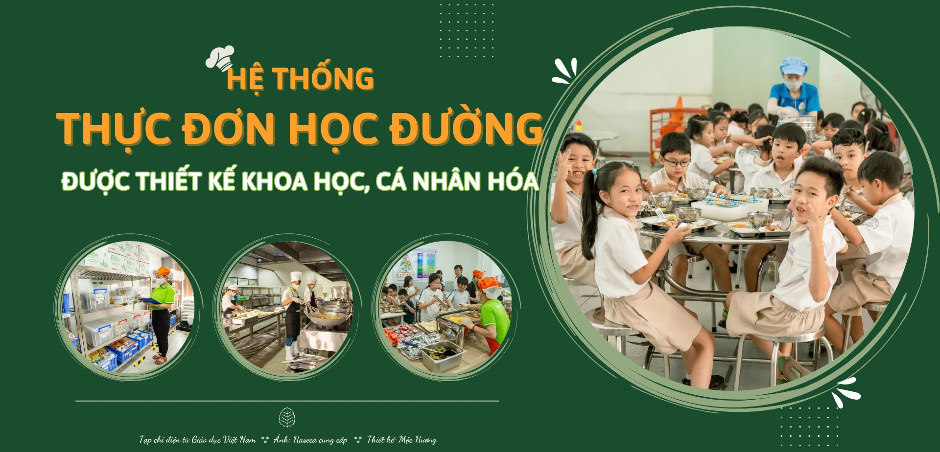 Tìm lời giải cho “bài toán” bữa ăn học đường