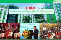 Trường Đại học Tài nguyên và Môi trường Hà Nội: 15 năm vun đắp những "dấu ấn vàng son"