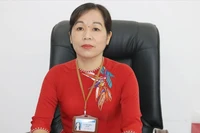 Thạc sĩ La Thị Thúy - Giám đốc Sở Giáo dục và Đào tạo Vĩnh Long. Ảnh: NVCC.