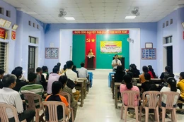 Một buổi học khai giảng lớp nghề của Trung tâm Giáo dục nghề nghiệp - Giáo dục thường xuyên khu vực I (thành phố Huế). Ảnh: Website đơn vị.