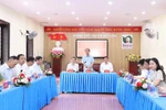 Bộ trưởng Bộ GDĐT kiểm tra công tác chuẩn bị Kỳ thi tốt nghiệp THPT tại Thái Bình