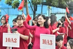 Thầy và trò Trường THPT Đinh Tiên Hoàng bước vào năm học mới 