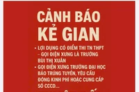 Cảnh báo chiêu lừa đảo mới “chuyển tiền để hoàn tất hồ sơ tuyển sinh cho HS lớp 12”