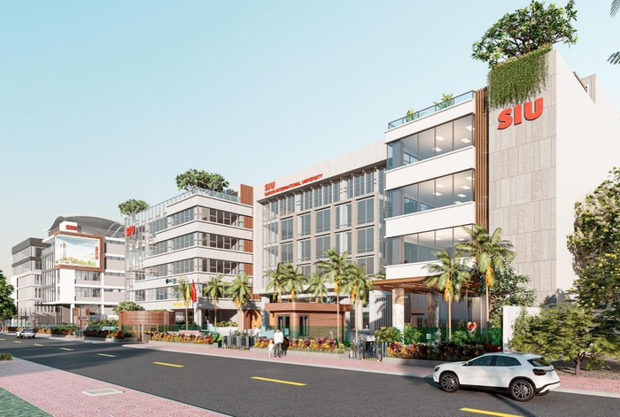 SIU tọa lạc tại vị trí đắc địa - là điểm đến của các bạn trẻ khát khao khám phá mở ra lựa chọn khác biệt cho thế hệ công dân tương lai toàn cầu Ảnh: SIU. siu.jpg