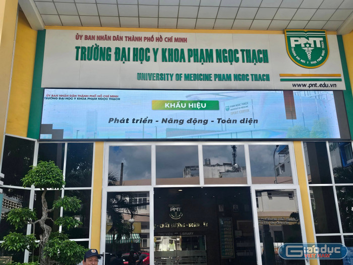Trường Đại học Y khoa Phạm Ngọc Thạch. Ảnh minh họa: V.D gdvn-truongdhykhoapnt.jpg