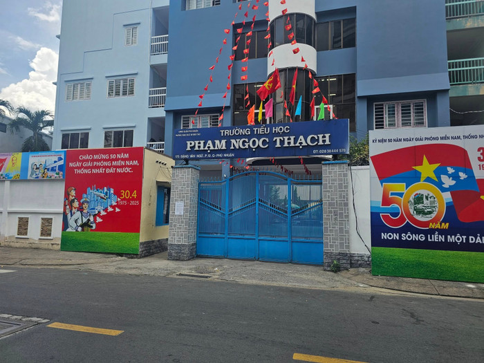 Trường tiểu học Phạm Ngọc Thạch, Quận Phú Nhuận, Thành phố Hồ Chí Minh (ảnh minh họa: V.D) thpntpnhuan.jpg