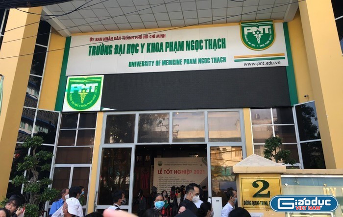Trường Đại học Y khoa Phạm Ngọc Thạch. Ảnh minh họa: L.Phương. gdvn-ykhoapnt.jpg