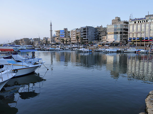 Cảng Tartus của Syria. Cảng Tartus của Syria.