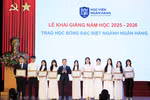 Học viện Ngân hàng gia tăng quỹ và mức học bổng, mở rộng cơ hội cho tân sinh viên