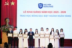 Học viện Ngân hàng gia tăng quỹ và mức học bổng, mở rộng cơ hội cho tân sinh viên