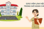 Khó "hành chính hóa" giờ làm việc của giáo viên, vậy làm sao quản lý hiệu quả?