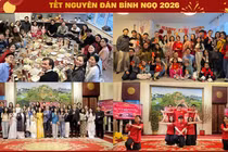 Dù ở đâu trên thế giới, du học sinh Việt vẫn giữ trọn không khí Tết cổ truyền quê hương