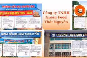Cách trường công chọn Công ty TNHH Green Food Thái Nguyên trúng thầu ra sao?