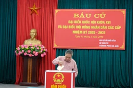 Công bố kết quả bầu cử đại biểu HĐND TP Hà Nội khóa XVII, nhiệm kỳ 2026-2031