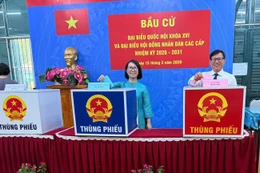 Kết thúc bầu cử, tỷ lệ cử tri cả nước đi bỏ phiếu đạt 99,38%, Lào Cai và Huế đạt 100%