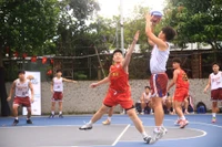 U23 nam Viện Đào tạo Quốc tế - Đại học Kinh tế Quốc dân thắng Trường ĐH Thương mại