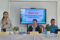 Hiệu trưởng TH Nguyễn Văn Hưởng: Trường đang làm các thủ tục với Sago Food để đòi quyền lợi cho HS