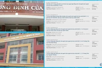 Một số gói thầu mà Major Academy đã trúng tại các trường công lập trên địa bàn Thành phố Hồ Chí Minh. Ảnh chụp màn hình.