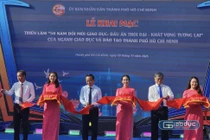 TPHCM: Khai mạc triển lãm 50 năm đổi mới giáo dục