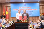 Trường ĐH Sư phạm Hà Nội ký kết thỏa thuận tổ chức Kỳ thi Olympic Toán và Khoa học tự nhiên 