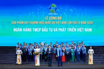 BIDV khẳng định vị thế “Thương hiệu quốc gia”