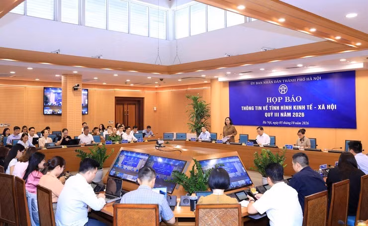 Quang cảnh buổi họp báo. Ảnh: BTC.