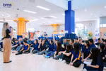 Học sinh Trường Trung học cơ sở, Trung học phổ thông Ban Mai (phường Kiến Hưng, Hà Nội). Ảnh: website nhà trường