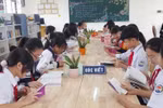Học sinh Trường Trung học cơ sở Đặng Tấn Tài. Ảnh: Website nhà trường.