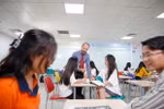 Sinh viên tham gia học Chương trình đào tạo Cử nhân Quản trị kinh doanh (BBA) của Đại học Lincoln và Trường Đại học Công nghệ Thành phố Hồ Chí Minh. Ảnh: Website Nhà trường.
