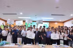 Nhiều dự án khởi nghiệp của SV Trường Quốc tế được doanh nghiệp đánh giá cao tại "Istartup 2025"