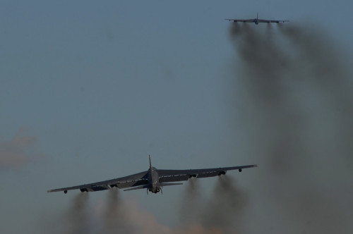 Máy bay ném bom chiến lược B-52, pháo đài bay của quân đội Mỹ Máy bay ném bom chiến lược B-52, pháo đài bay của quân đội Mỹ