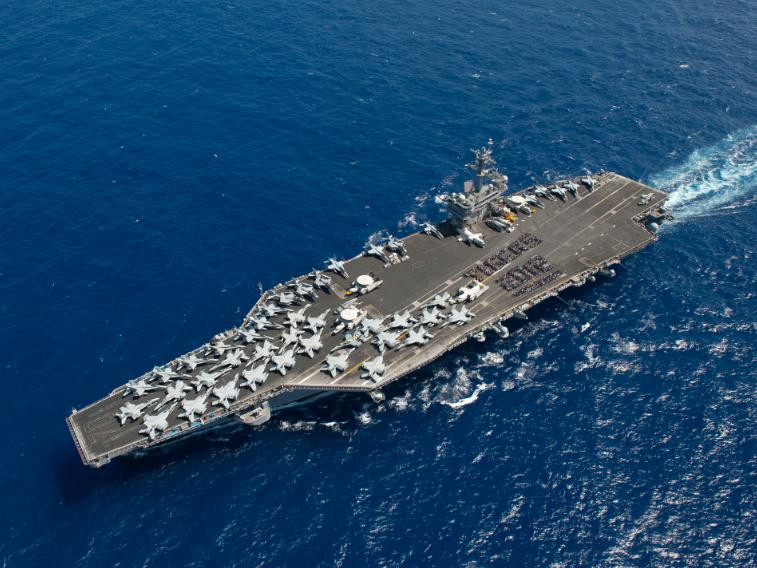 Hạm đội tàu sân bay USS Carl Vinson CVN-70, Hải quân Mỹ
