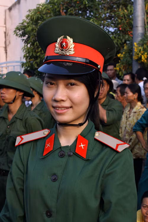 Tân binh Đào Thị Thu Thảo quyết tâm học tập và rèn luyện tốt trong môi trường mới