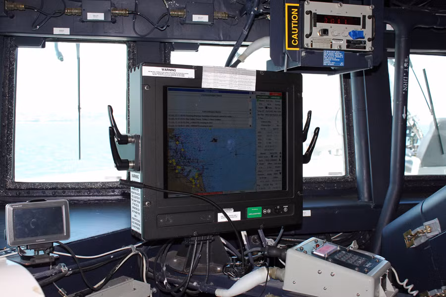 Nội thất tàu khu trục USS Jason Dunham.