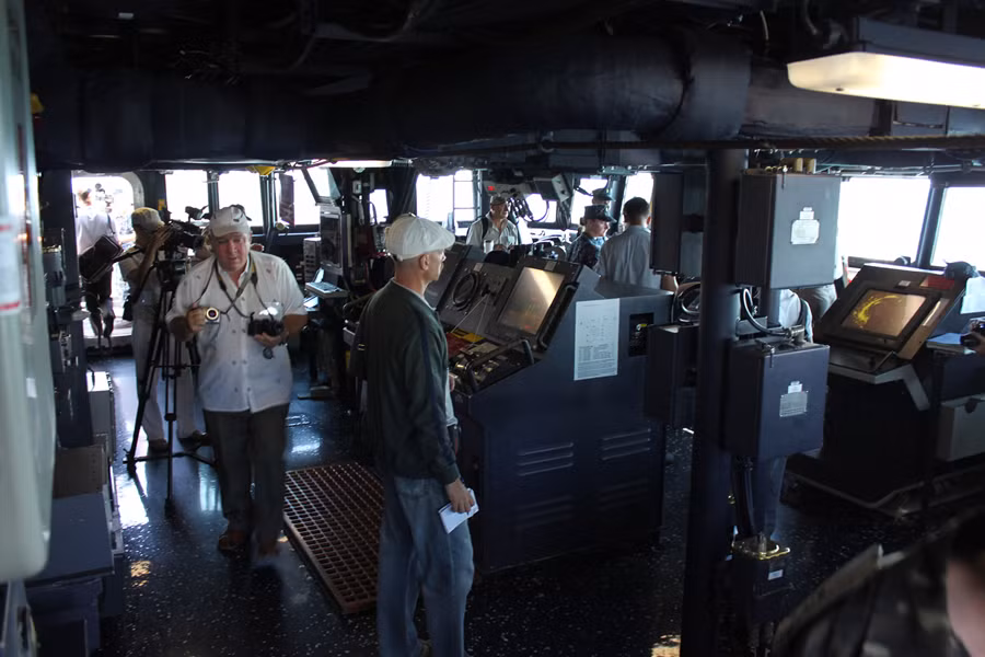Nội thất tàu khu trục USS Jason Dunham.