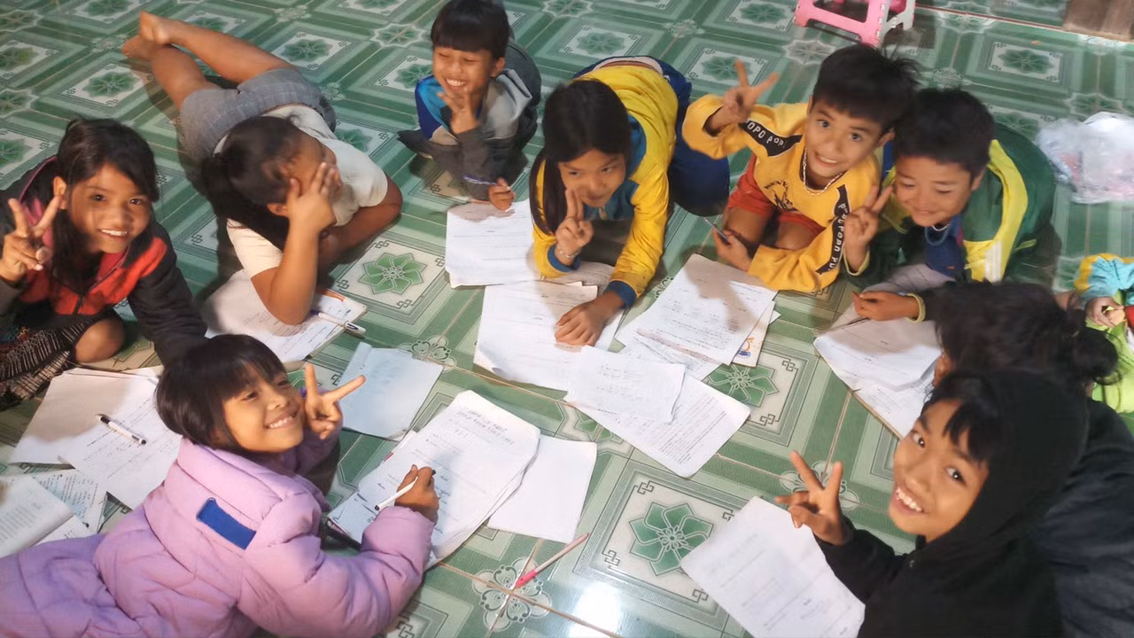 Niềm vui học nhóm.