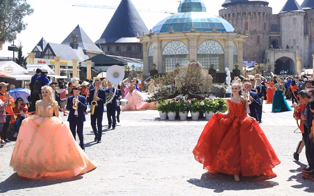 Lễ hội đường phố tại Ba Na Hills