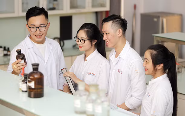 Sinh viên Trường Đại học Duy Tân. Ảnh: website nhà trường