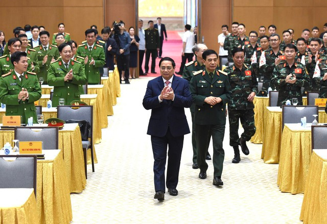 Thủ tướng Phạm Minh Chính gặp mặt đoàn công tác tham gia cứu nạn, cứu hộ tại Thổ Nhĩ Kỳ - Ảnh: VGP/Nhật Bắc Thủ tướng Phạm Minh Chính gặp mặt đoàn công tác tham gia cứu nạn, cứu hộ tại Thổ Nhĩ Kỳ - Ảnh: VGP/Nhật Bắc