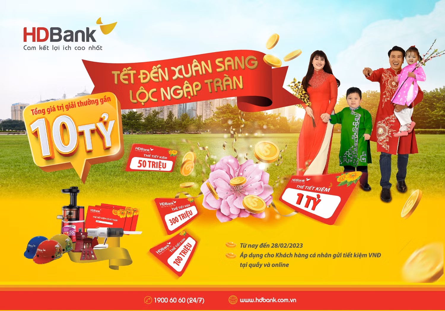 HDBank đã khởi động chương trình "tìm tỷ phú" đầu tiên của năm 2023