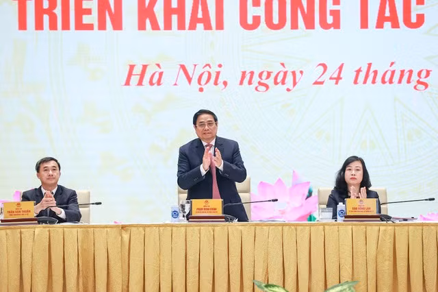 Thủ tướng Phạm Minh Chính dự và chỉ đạo Hội nghị toàn quốc triển khai công tác y tế năm 2023