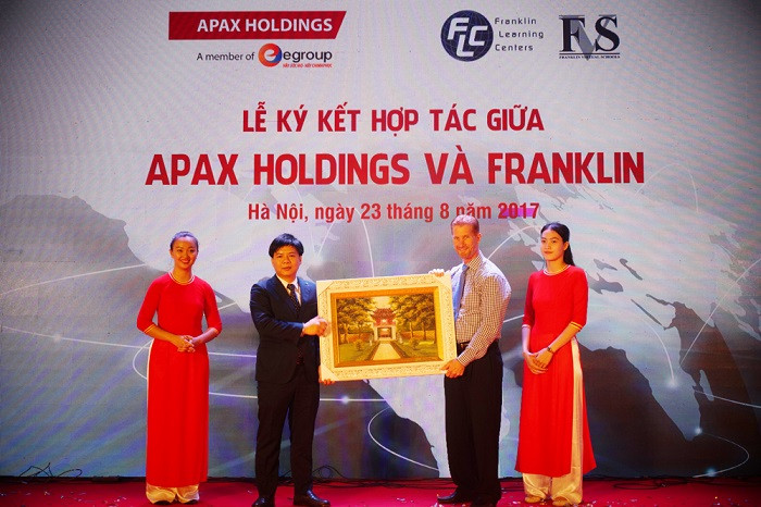 Sự hợp tác giữa Egroup và Franklin được kỳ vọng sẽ mang tới nhiều lựa chọn thông minh cho học sinh Việt Nam. ảnh: Eg. Sự hợp tác giữa Egroup và Franklin được kỳ vọng sẽ mang tới nhiều lựa chọn thông minh cho học sinh Việt Nam. ảnh: Eg.