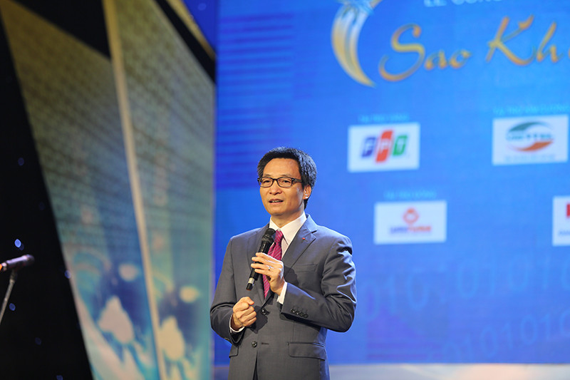 Phó Thủ tướng Vũ Đức Đam: "Một dân tộc chỉ có thể mạnh nếu nắm được tri thức của thời đại". ảnh: VGP.